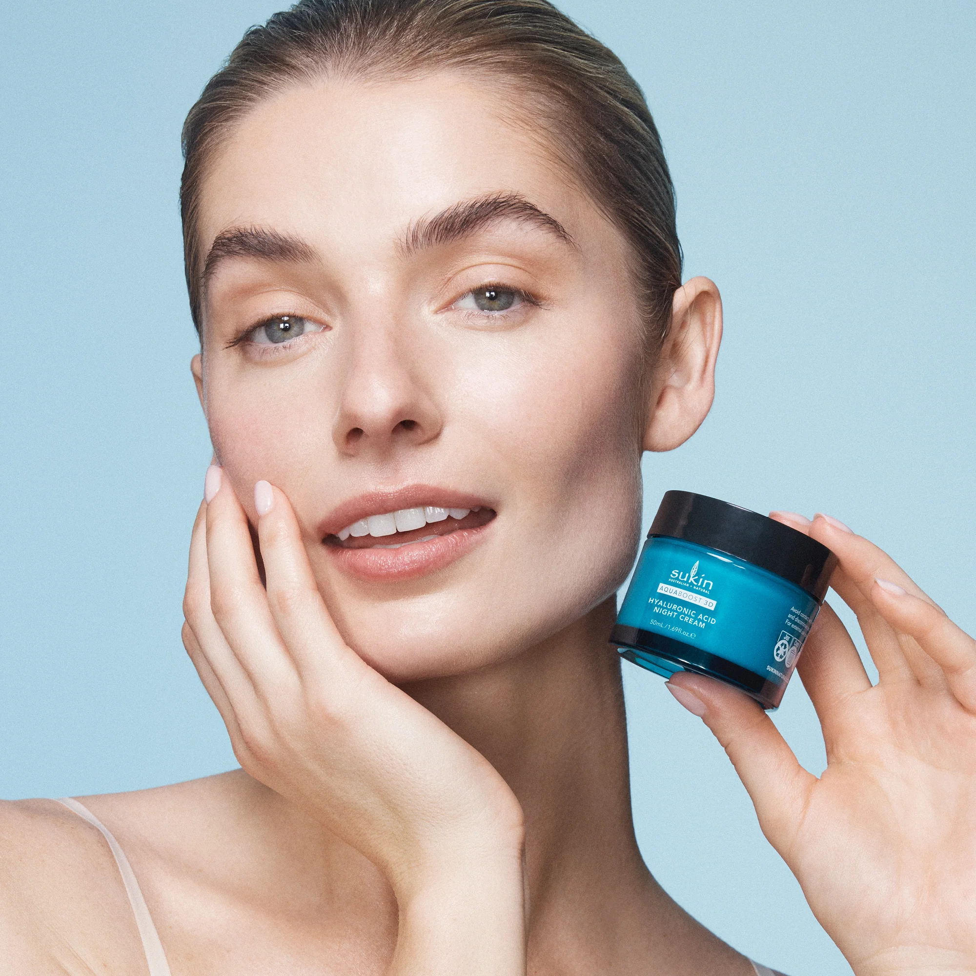 AQUABOOST 3D | HYALURONIC ACID RICH NIGHT CREAM | 50ML - Image 5