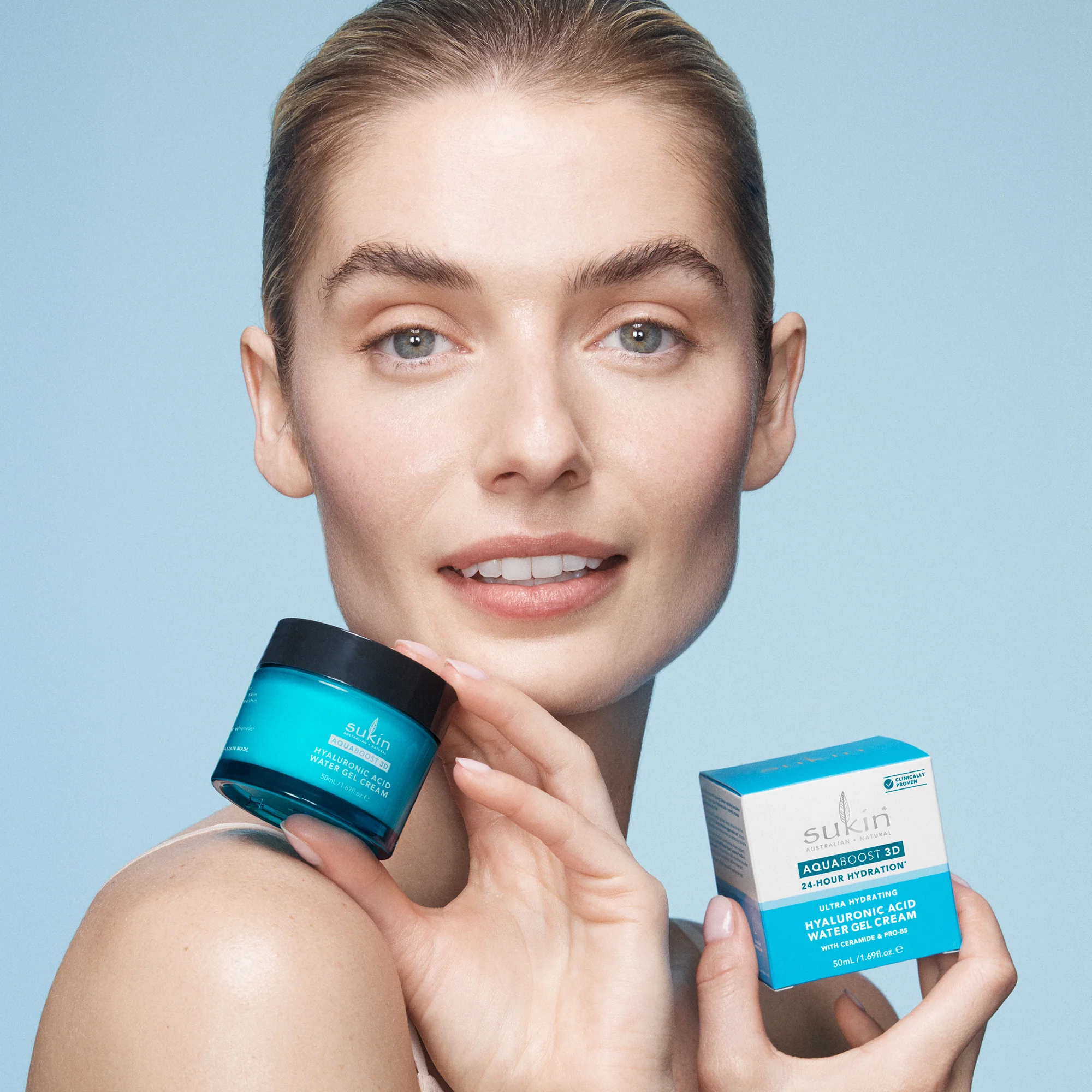 AQUABOOST 3D | HYALURONIC ACID WATER GEL CREAM | 50ML - Image 8