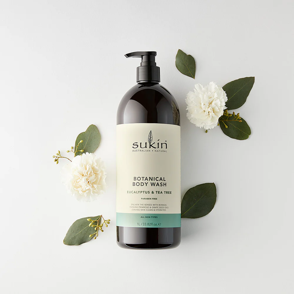 BOTANICAL BODY WASH | EUCALYPTUS & TEA TREE | 1 L - Image 4