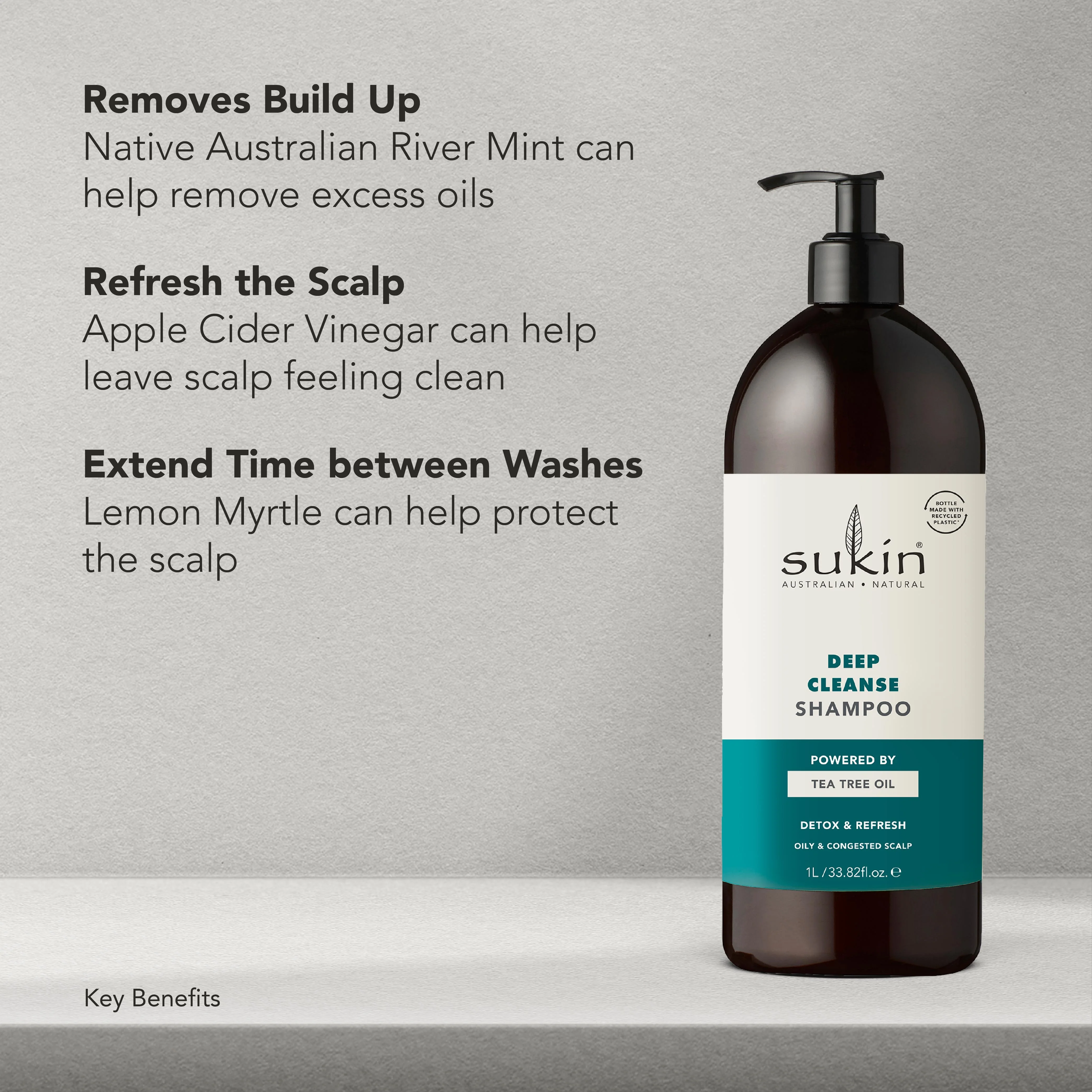 DEEP CLEANSE SHAMPOO | 1L - Image 3