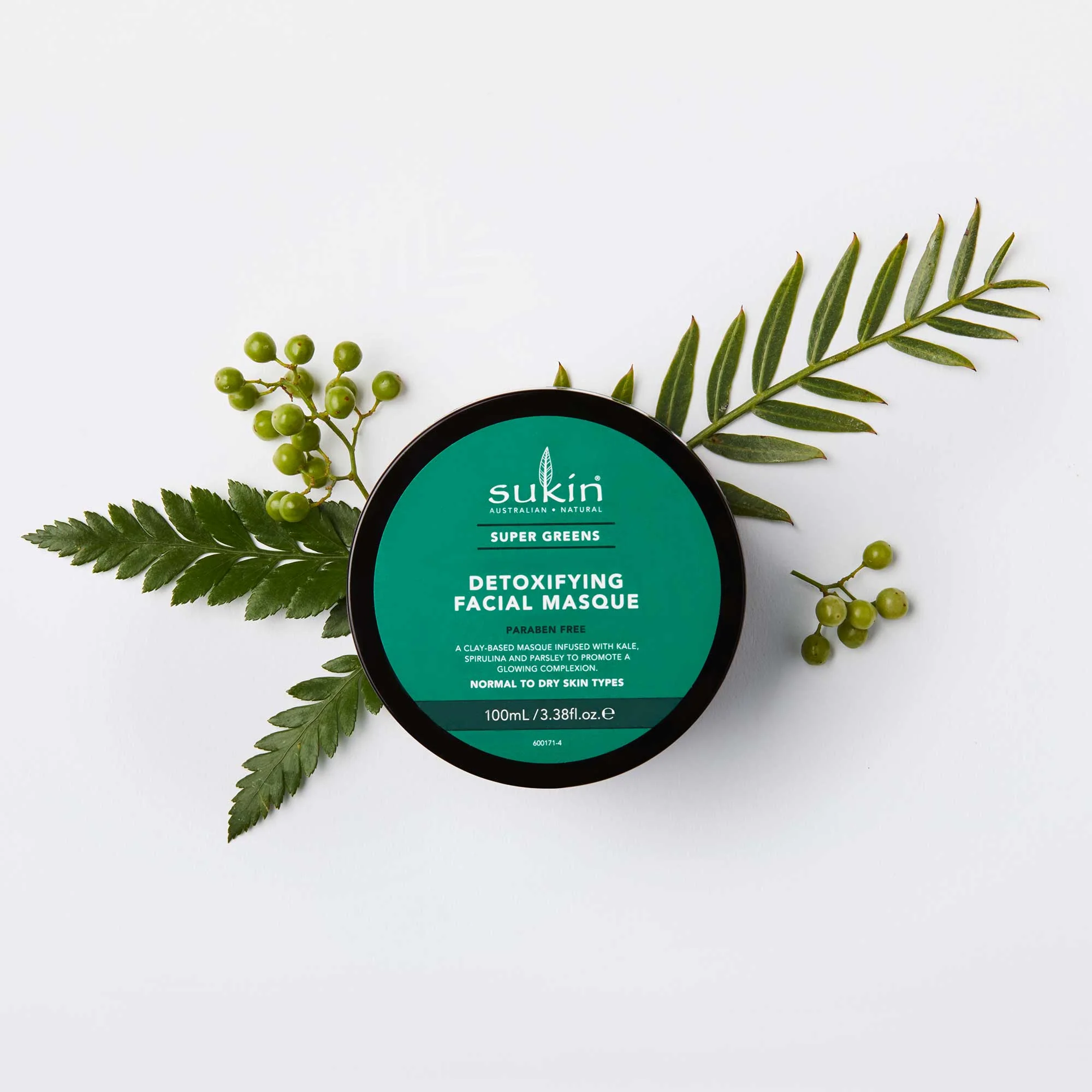 DETOXIFYING FACIAL MASQUE | SUPER GREENS | 100 mL - Image 3