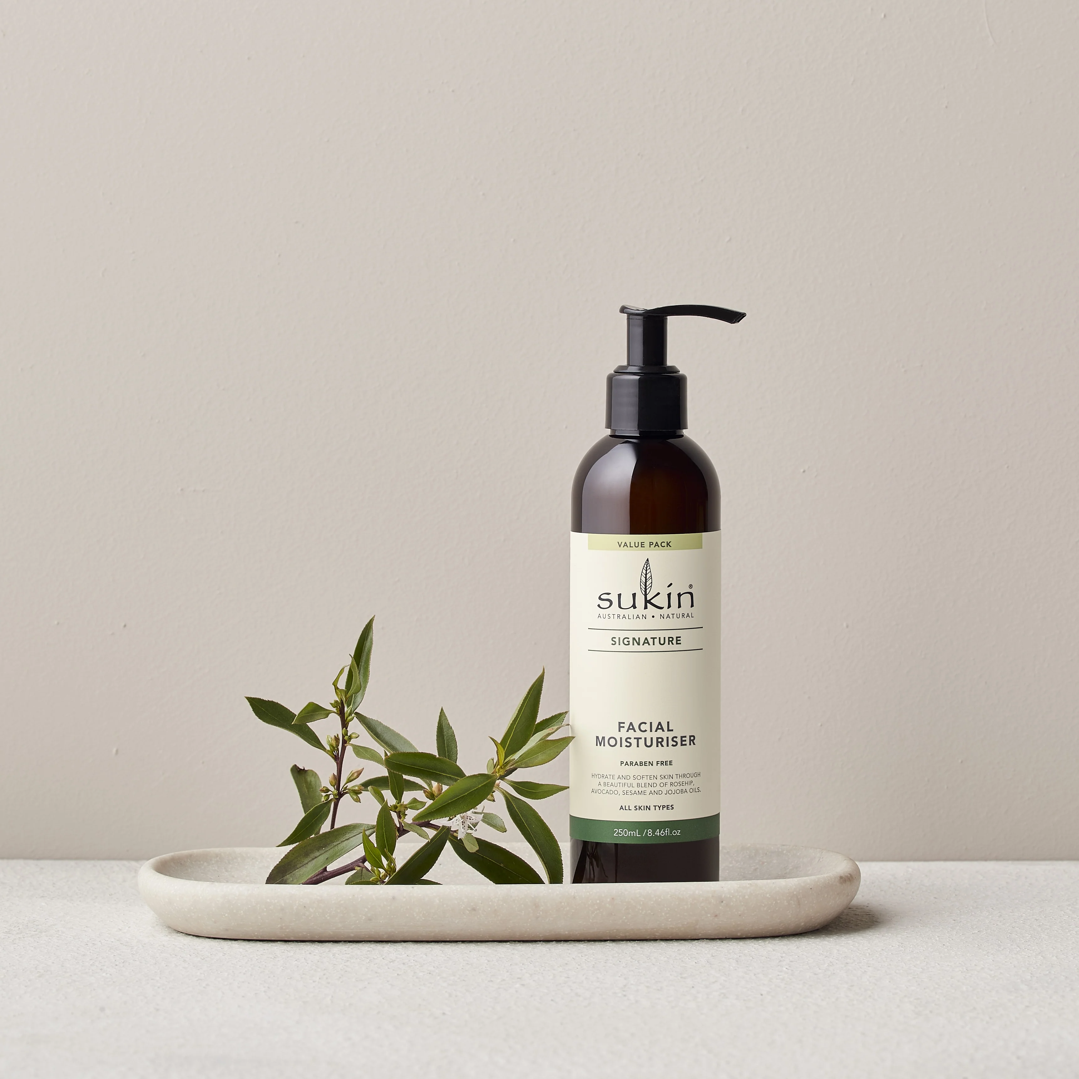 FACIAL MOISTURISER PUMP | SIGNATURE | 250mL - Image 6