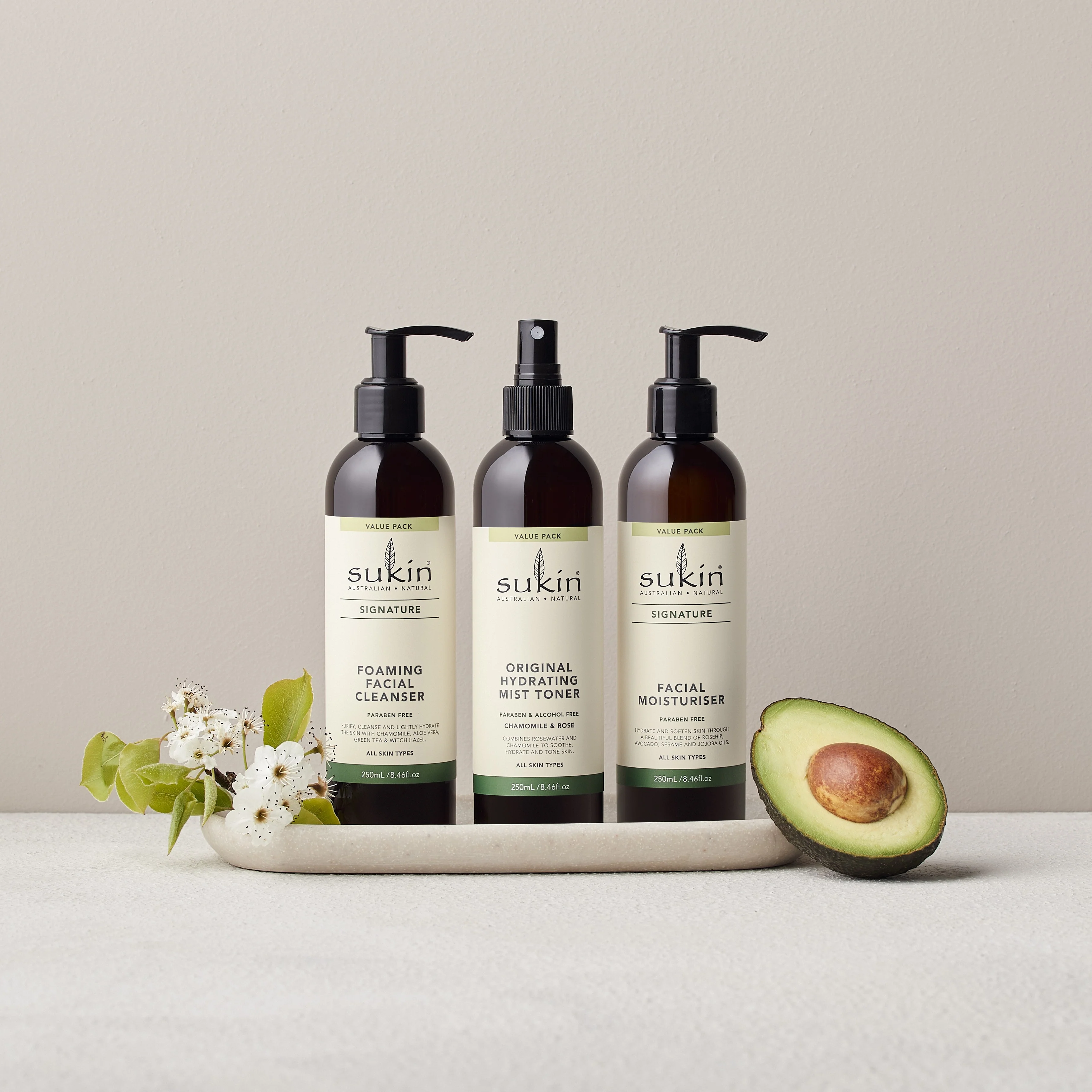 FACIAL MOISTURISER PUMP | SIGNATURE | 250mL - Image 7