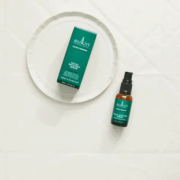 Natural Facial Recovery Serum | Super Greens | 30ml - Image 3