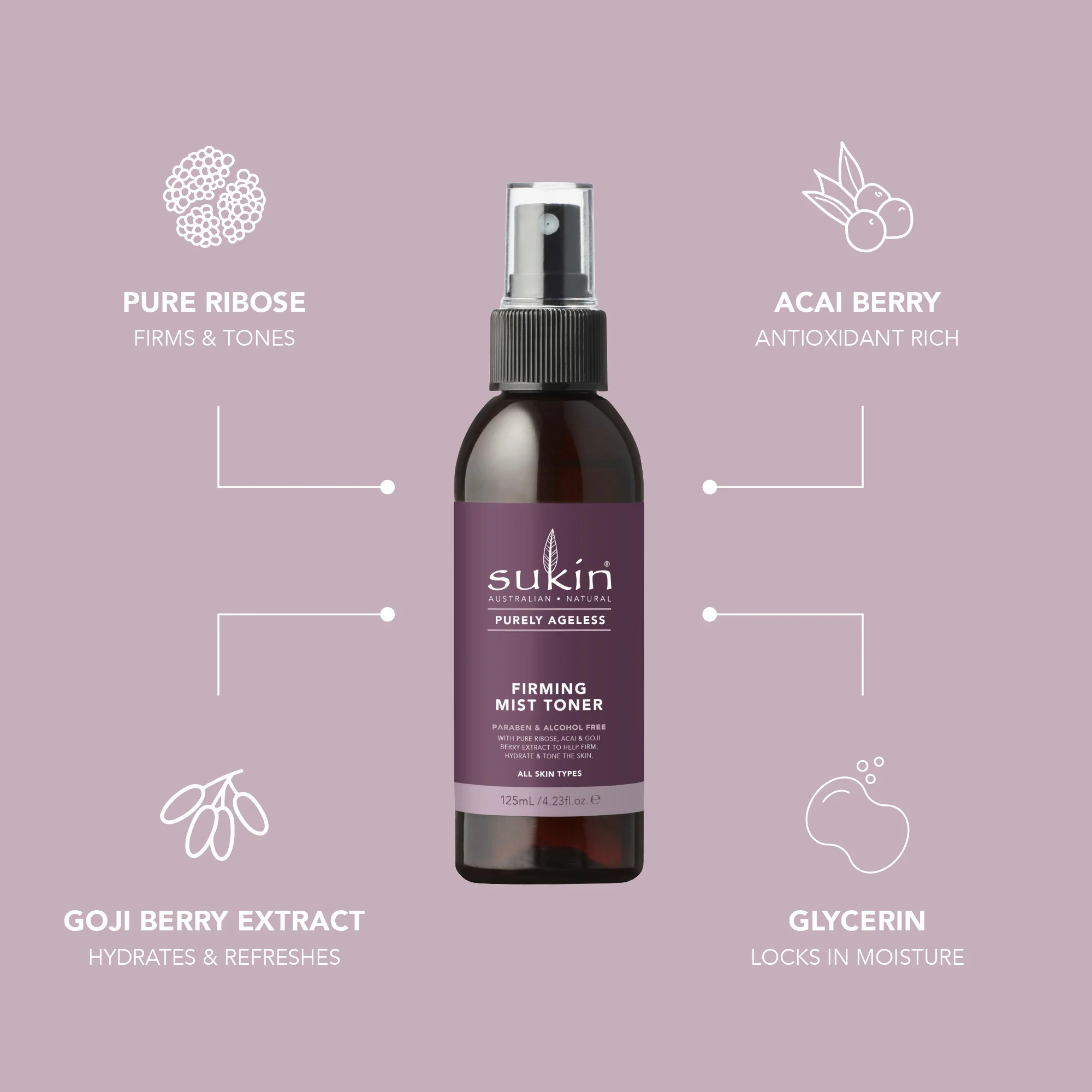 FIRMING MIST TONER | PURELY AGELESS | 125 mL - Image 4