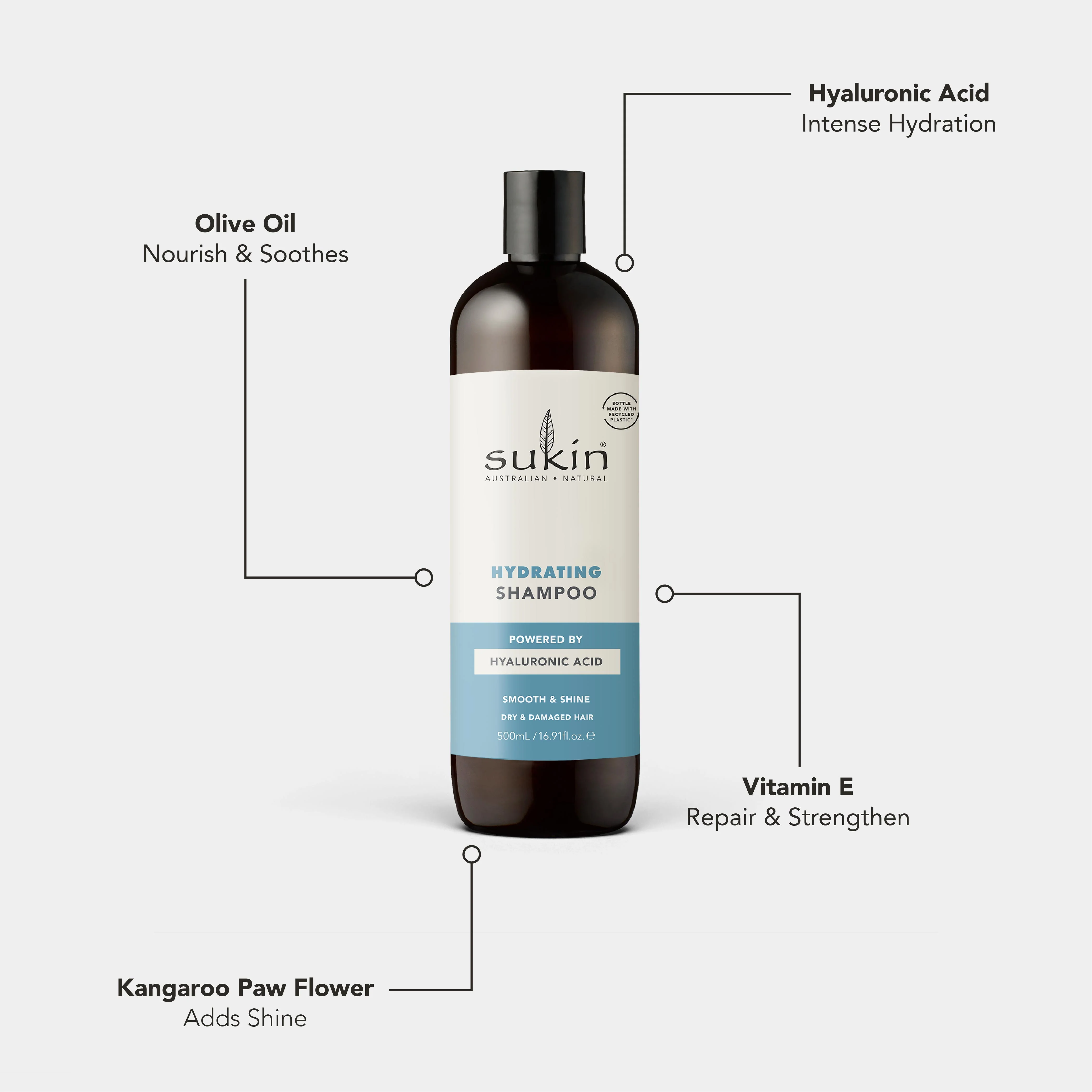 HYDRATING SHAMPOO | 500 mL - Image 3