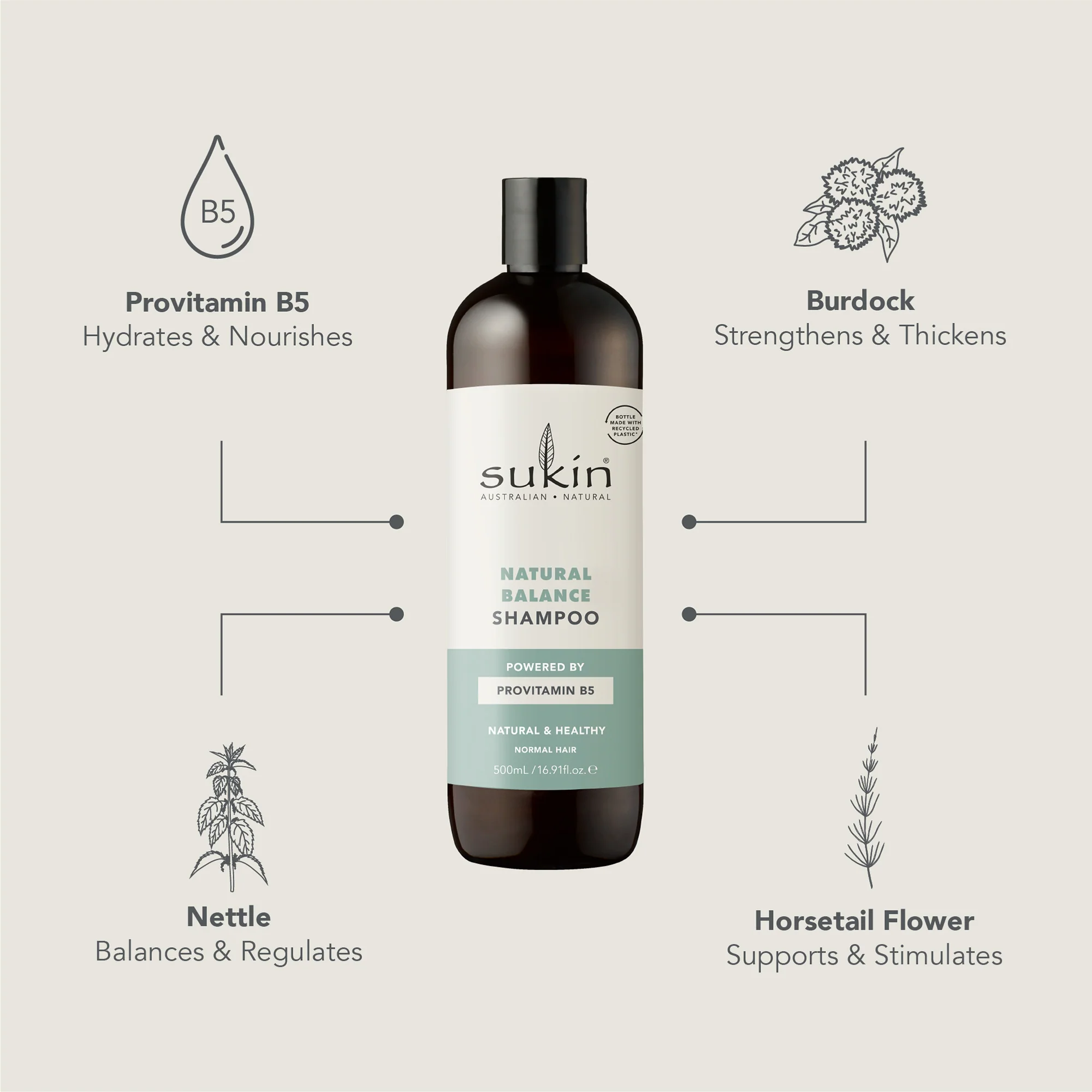 NATURAL BALANCE SHAMPOO | 500 mL - Image 3