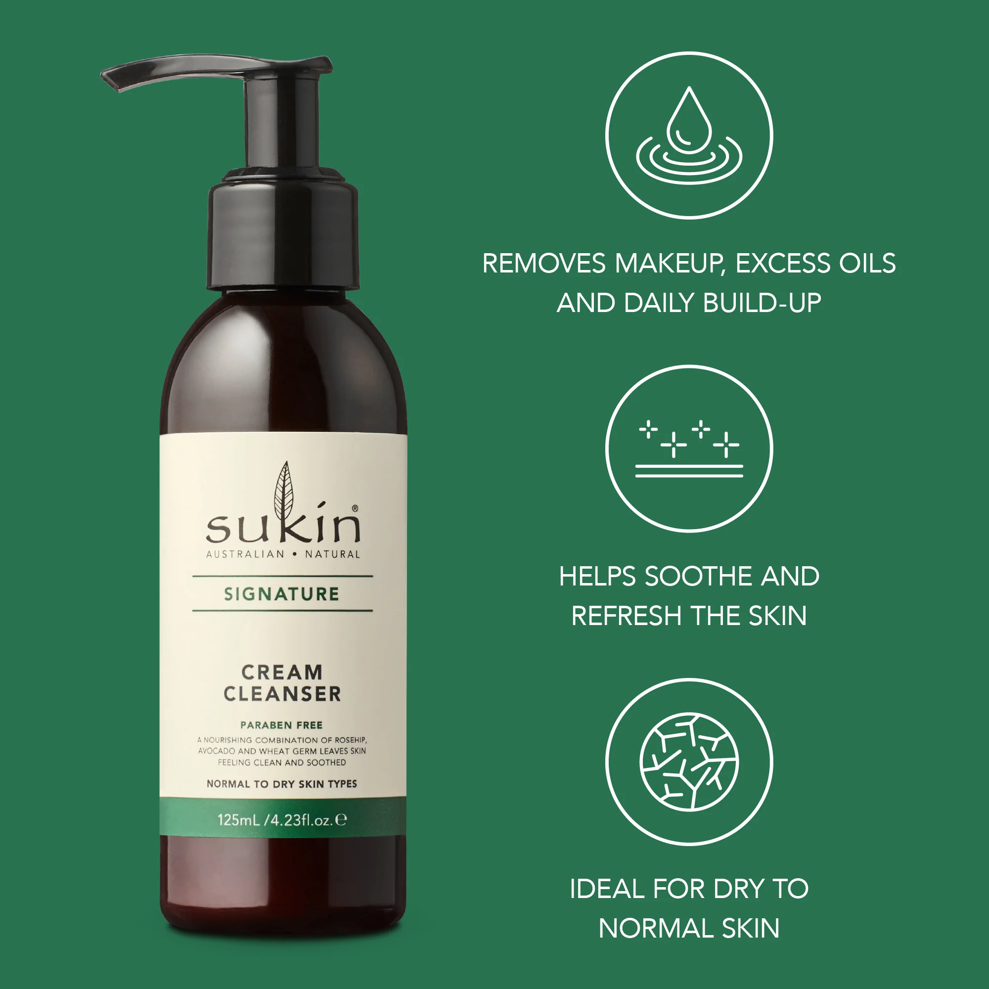 CREAM CLEANSER PUMP | SIGNATURE | 125 mL - Image 4