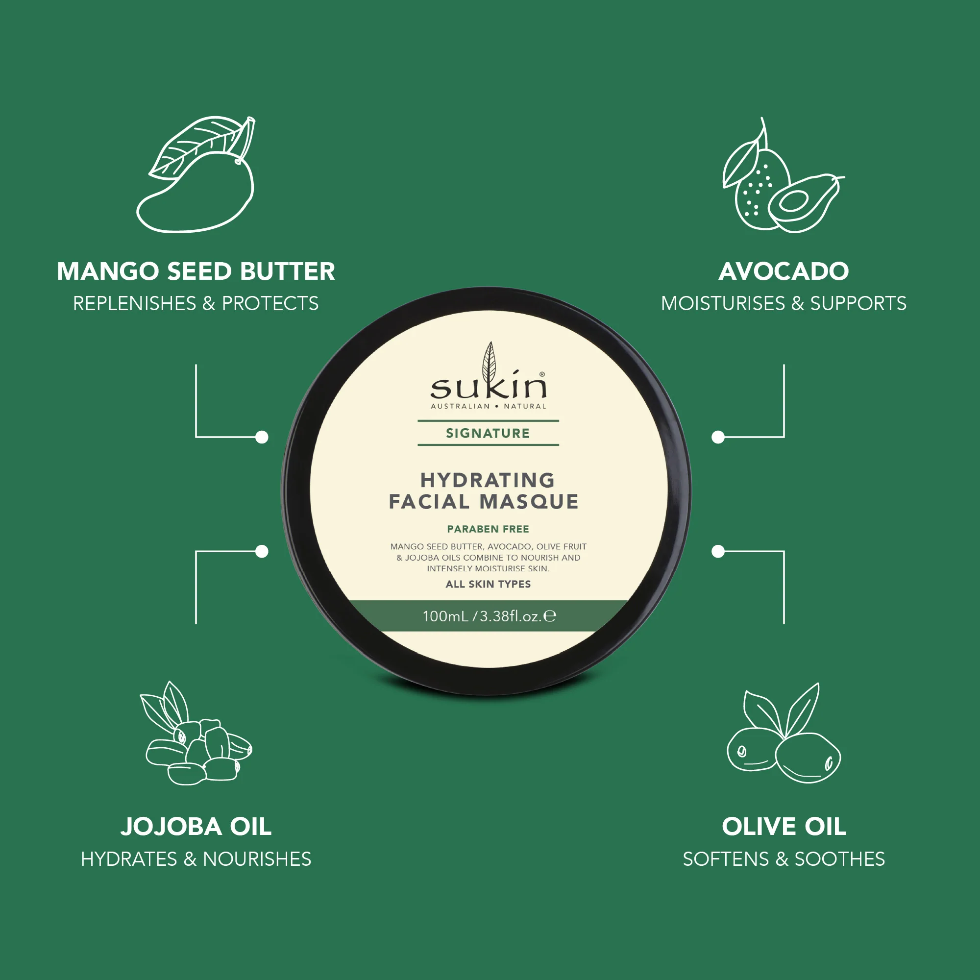 HYDRATING FACIAL MASQUE | SIGNATURE | 100 mL - Image 4