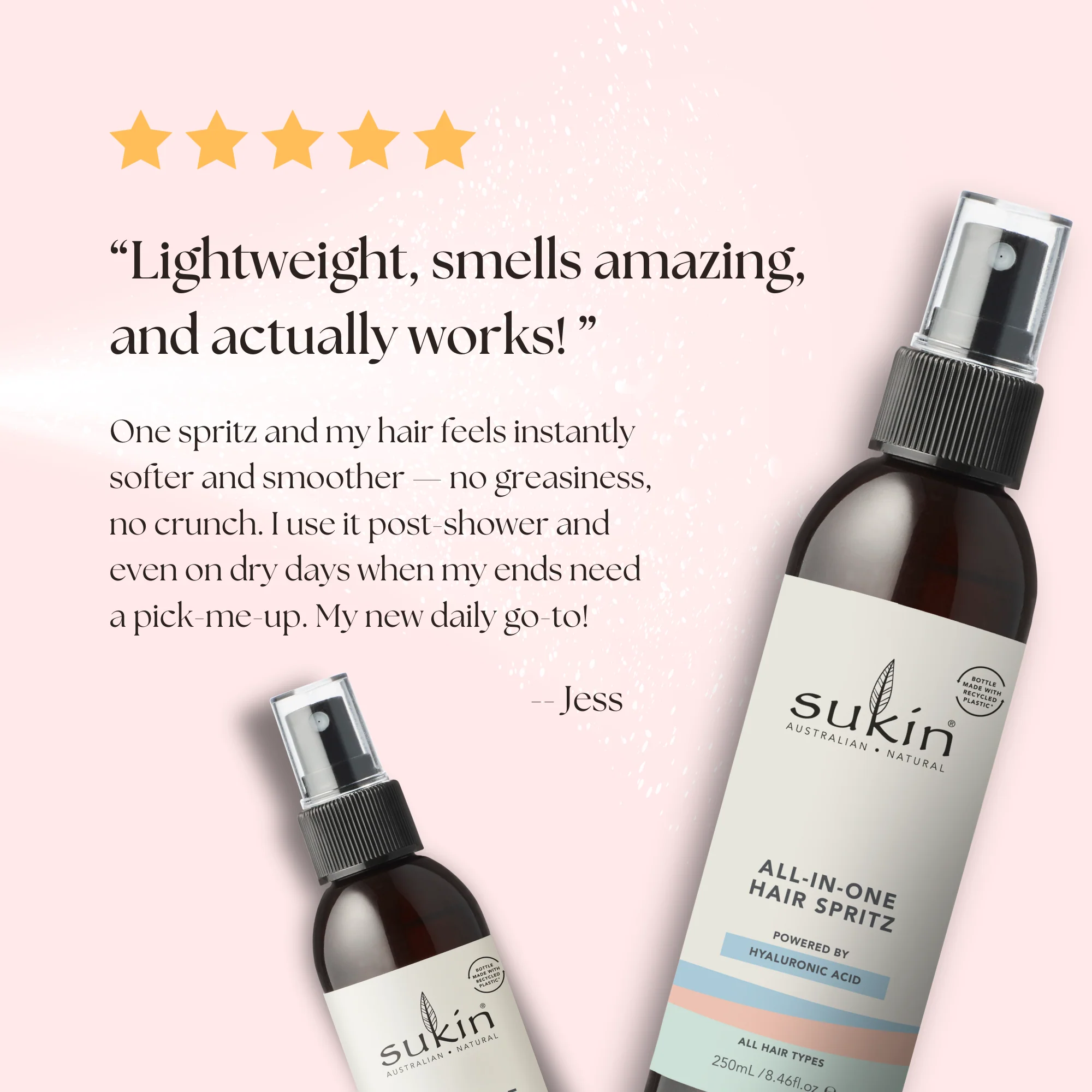 SUKIN ALL-IN-ONE HAIR SPRITZ 125mL - Image 5