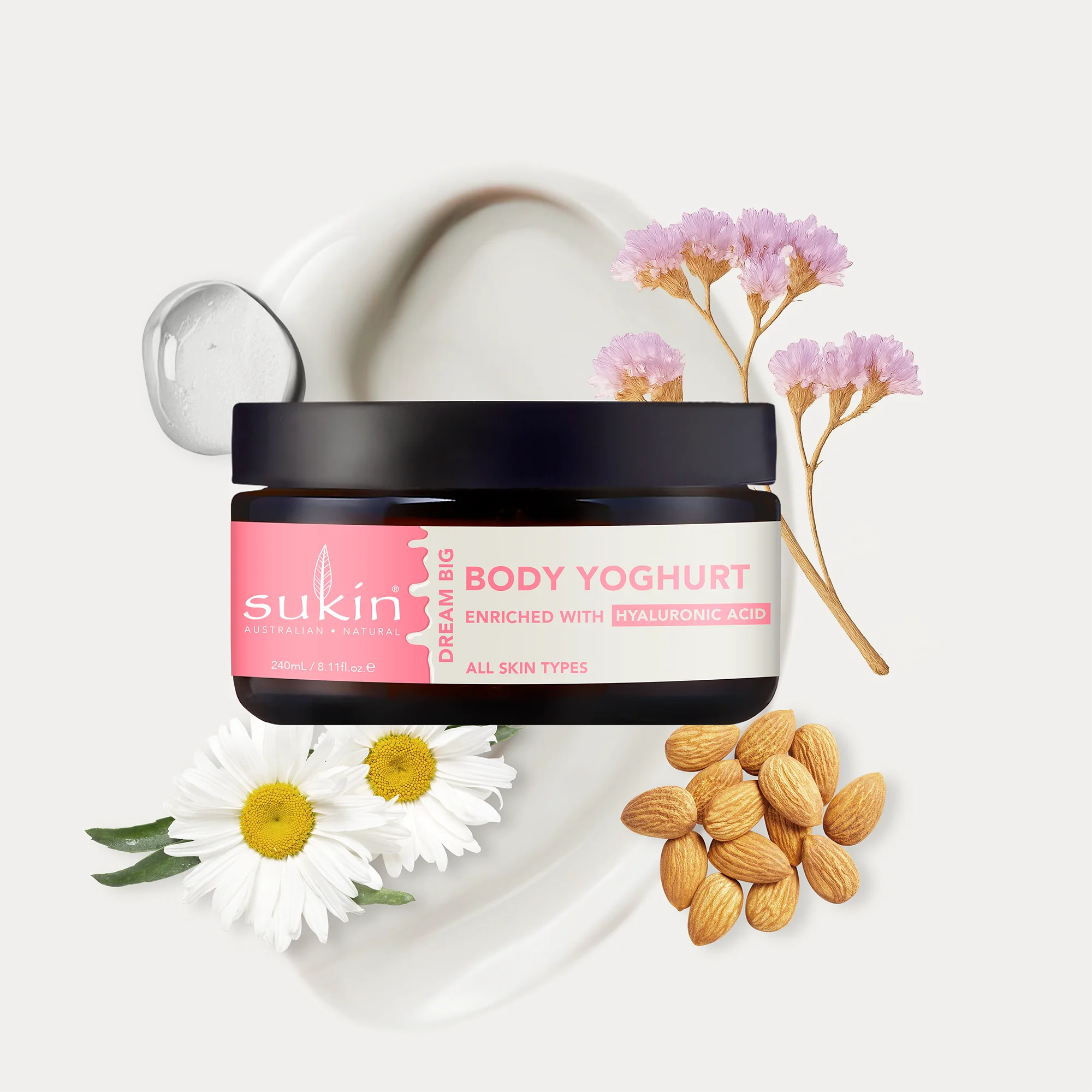 SUKIN DREAM BIG BODY YOGHURT | 240mL - Image 3