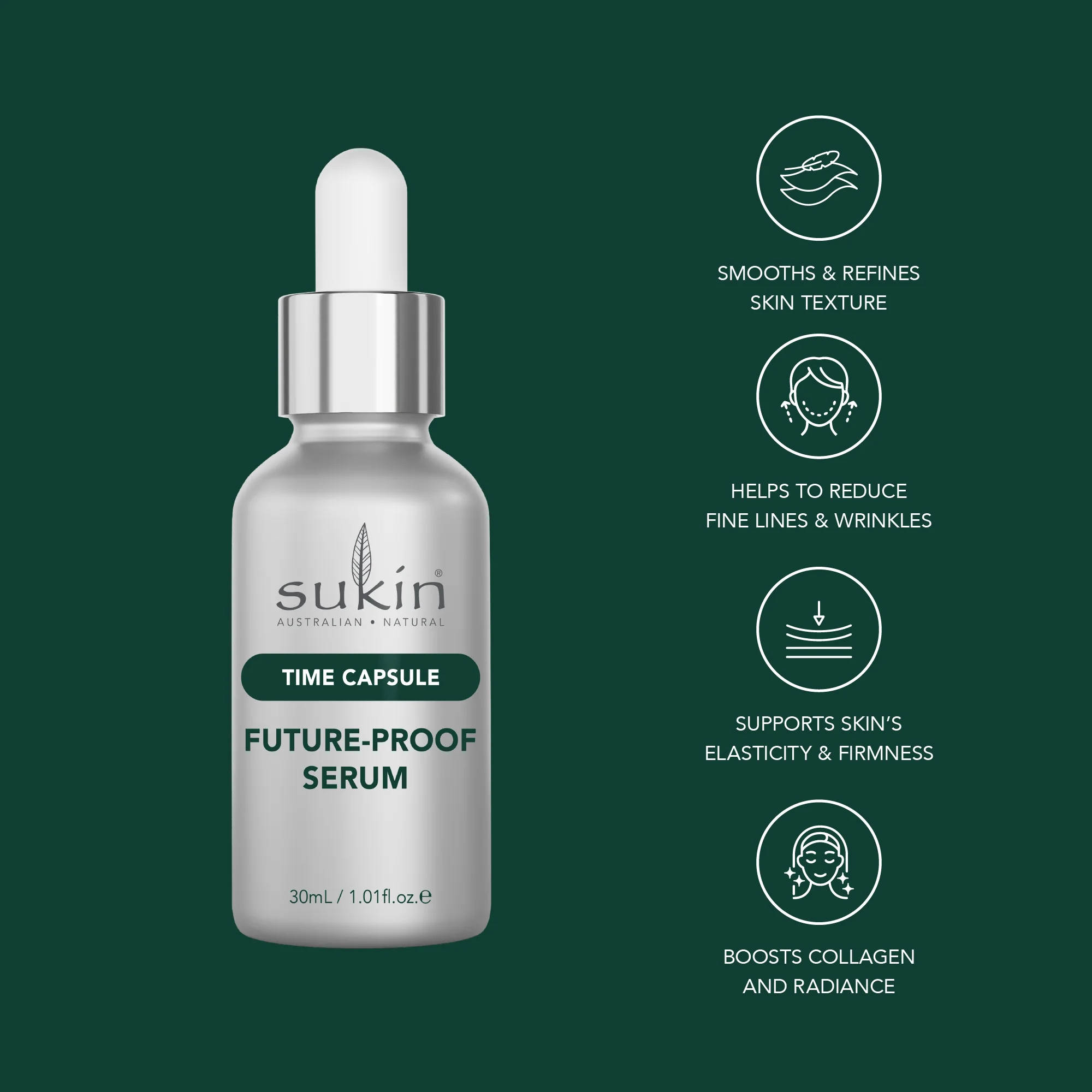 SUKIN TIME CAPSULE FUTURE-PROOF SERUM 30ML - Image 3