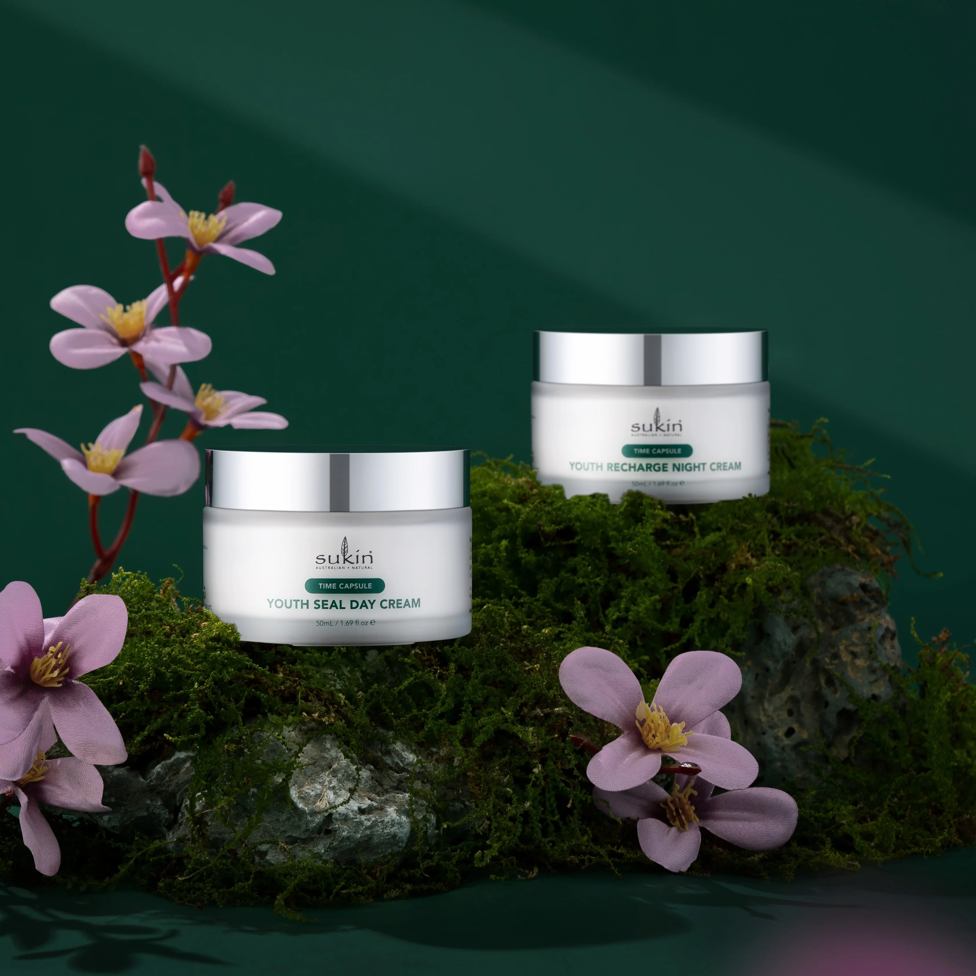 SUKIN TIME CAPSULE YOUTH RECHARGE NIGHT CREAM 50ML - Image 3